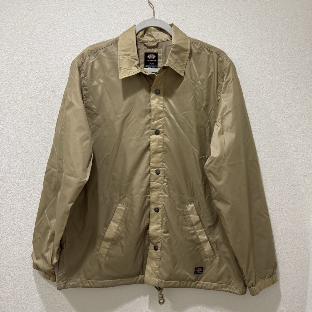 NWT Dickies Men’s Skateboarding Jacket Sz L Nylon Water Repellent Streetwear